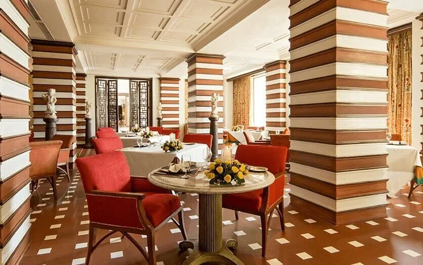 Esphahan Mughal Cuisine Restaurant at Luxury Resort The Oberoi Amarvilas, Agra